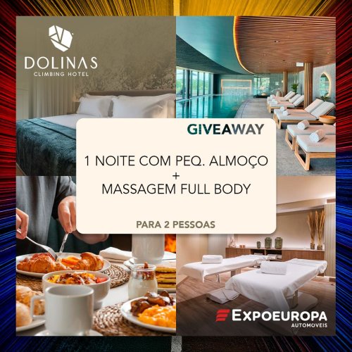 expoeuropa.pt - Giveaway para 2 pessoas Dolinas - Climbing Hotel 