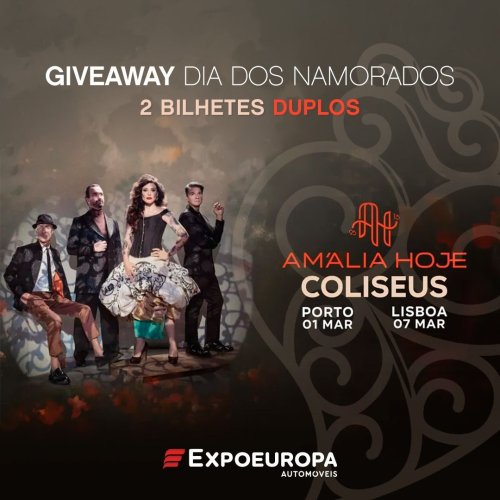 expoeuropa.pt - Giveaway Amália Hoje nos Coliseus 